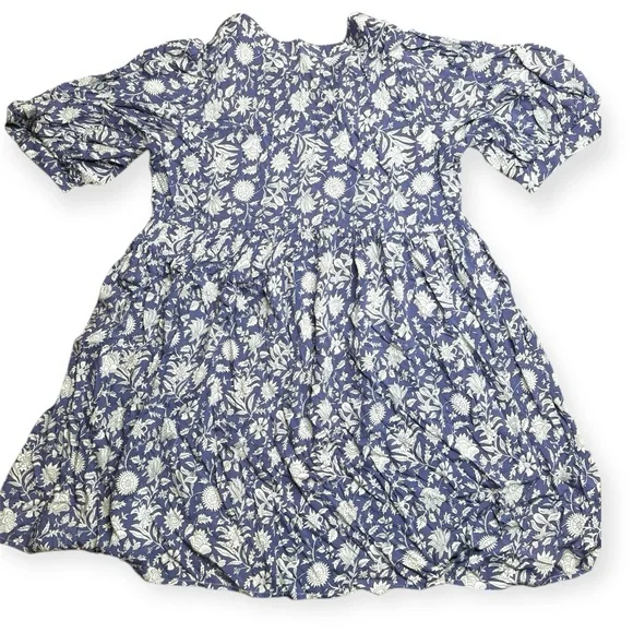 CUPSHE Floral Blue and White Dress - Picture 6 of 6